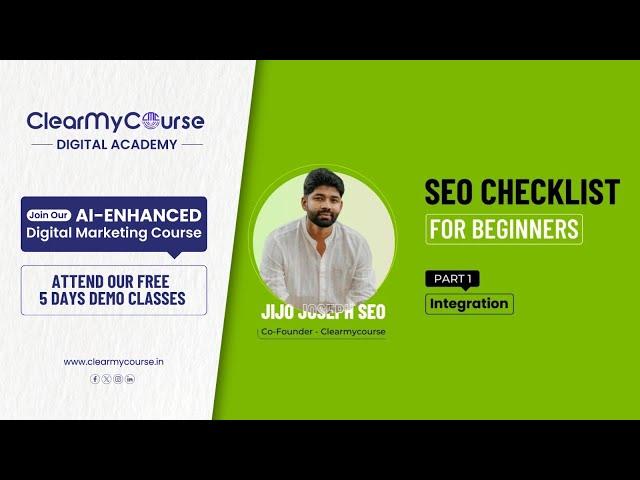 SEO CHECKLIST FOR BEGINNERS | PART 1 | DIGITAL MARKETING MALAYALAM