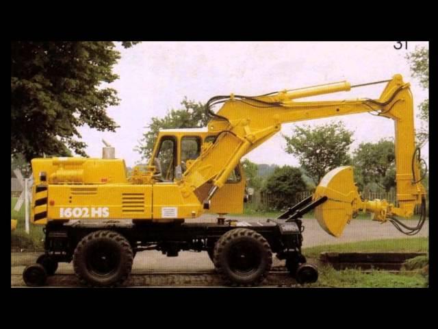 ATLAS Weyhausen 1602e (Атлас): Rail Excavators Экскаваторы Bagger / Material Handler Перегружатель