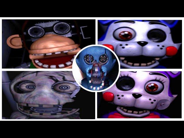 Five Nights at Candys but better - all jumpscares