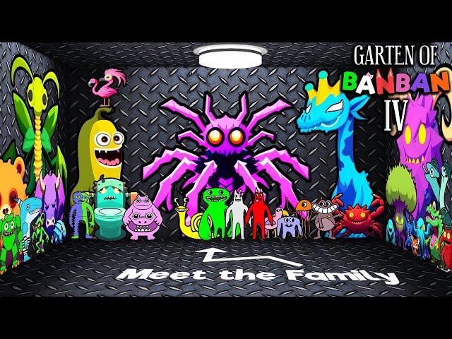 Garten of Banban 4 - ALL BOSSES + ENDING (Full Gameplay)