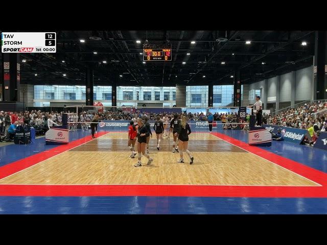 USAV Junior Nationals 14 Open Championship - TAV 14 Black over Arizona Storm 14 Thunder