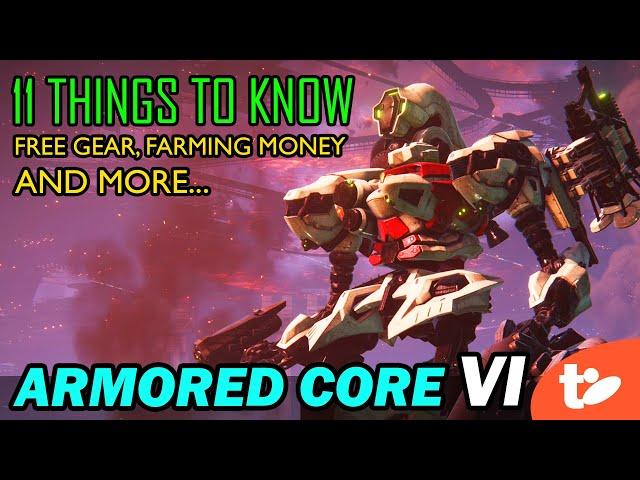 11 Armored Core VI Tips: Free Gear, Where to Farm Money and More