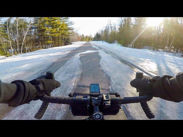 Winter Bike Commute (POV)