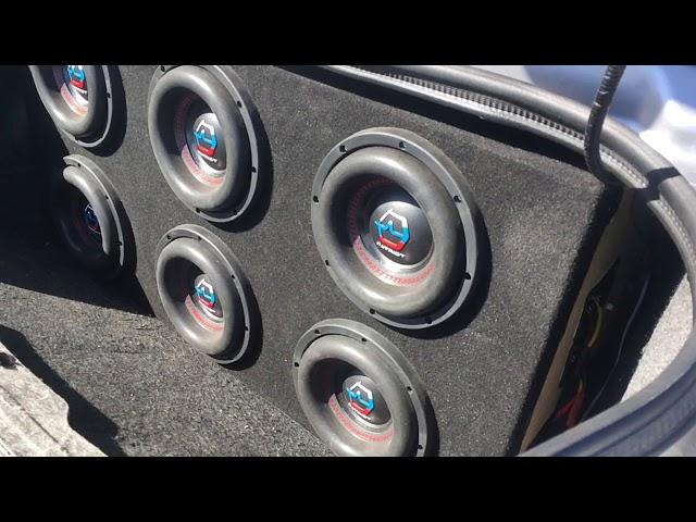 Dodge Challenger Subwoofer 6 x Patriot 8