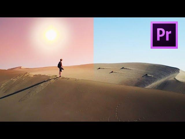 How to Change The Color Of The Sky - Adobe Premiere Pro Tutorial