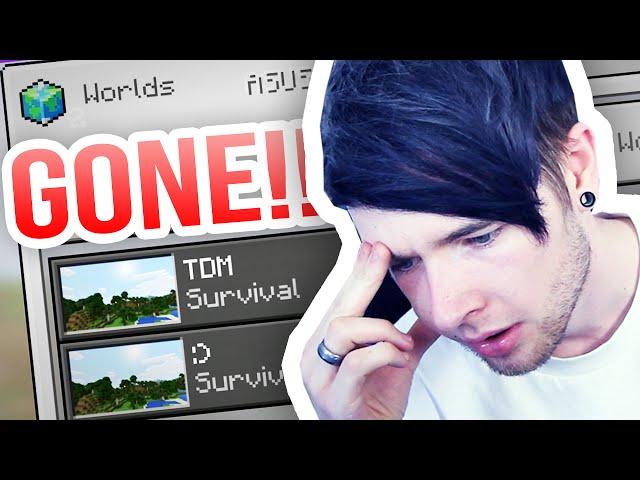 Minecraft Pocket Edition | I LOST MY WORLD...