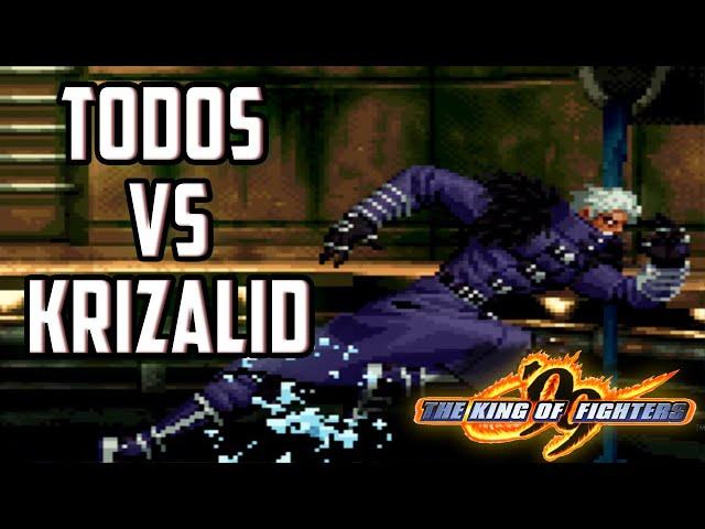 TODOS los Personajes vs Krizalid - KOF 99