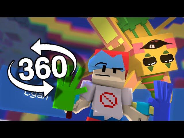 [VS Bunzo Bunny] Friday Night Funkin 360° VR Minecraft Animation