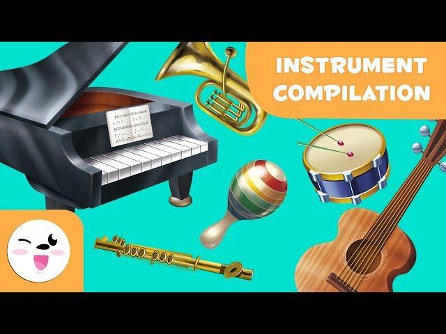 Learning Music - Wind, String, Percussion Instruments for Kids