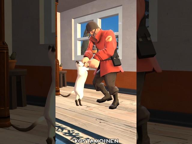 Soldier and Cupcake [SFM] #shorts