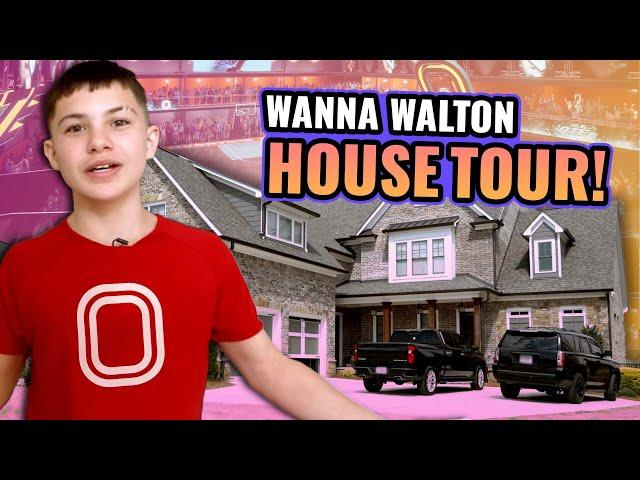 Prodigy WANNA WALTON Gives Mansion Tour! "Ashtray" Spills Euphoria SECRETS & Shows Basketball Skill?