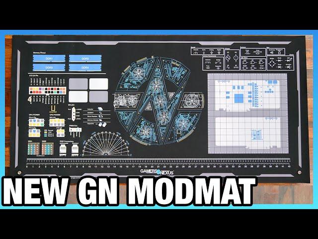 Announcing the New GN Modmat 'Volt' PC Building Anti-Static Mat