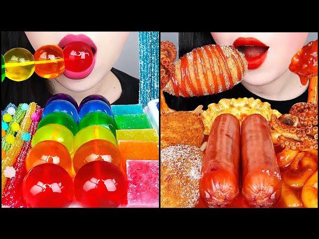 ASMR MUKBAND | FOOD + ЗАБАВНЫЕ ИСТОРИИ