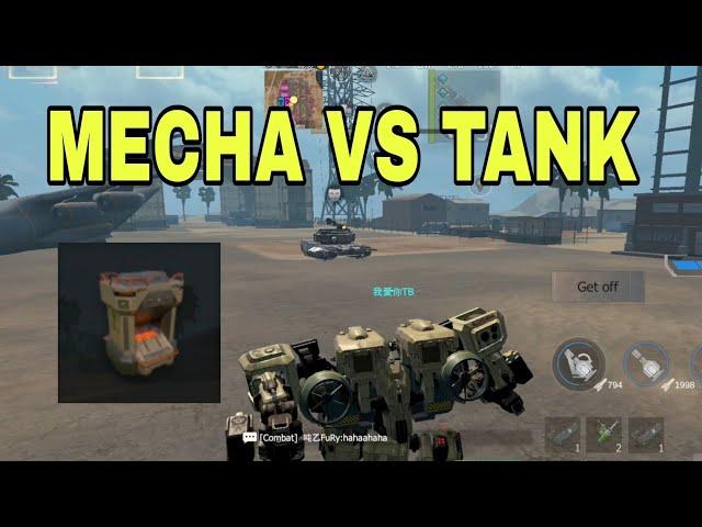 MECHA VS TANK | EASY DEEP | Last Island Of Survival