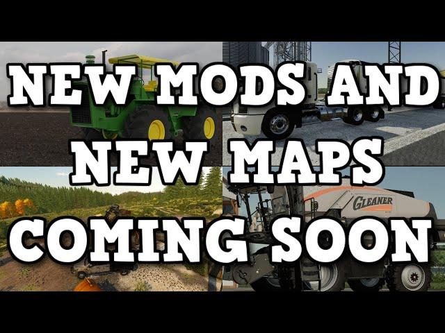 NEW MODS AND MAPS COMING SOON TO ALL PLATFORMS (PS4, PS5, XBOX, AND PC) | Farming Simulator 22