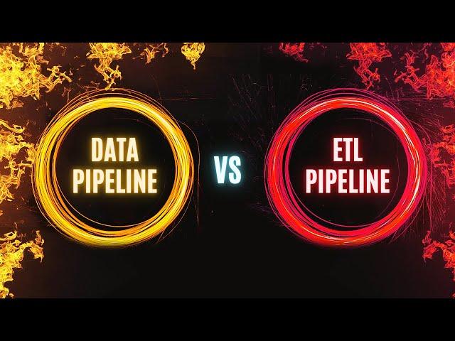 Data pipeline vs ETL pipeline