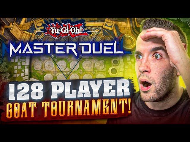 Wheeled GOAT 128 Player Master Duel TOURNAMENT LIVE! ($300 Yugioh Tin Prize!)