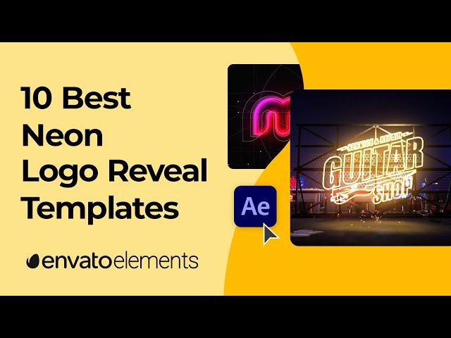 10 Best Neon Logo Reveal Templates | After Effects Templates