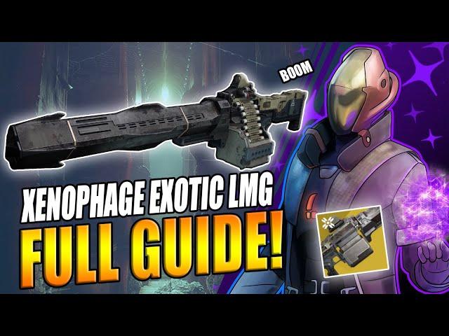 Destiny 2: Shadowkeep | How To Get Xenophage  - All Puzzles & Secret Dungeon Boss FULL Exotic Guide!