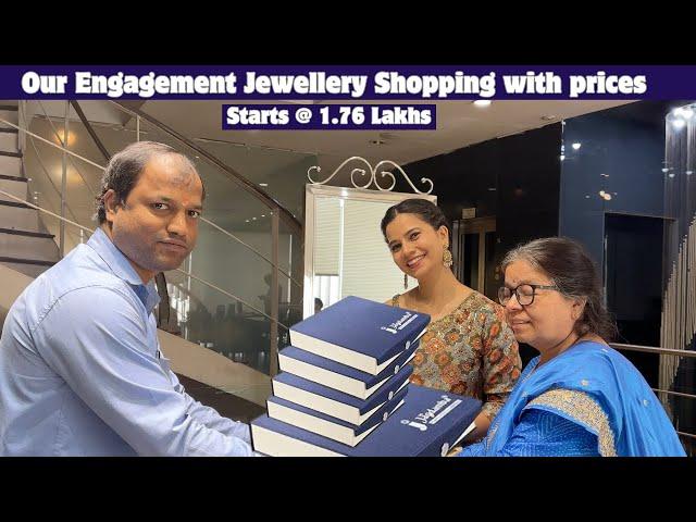 Our Engagement JEWELLERY shopping vlog |Buying best South Indian jewellery Hyderabad ️