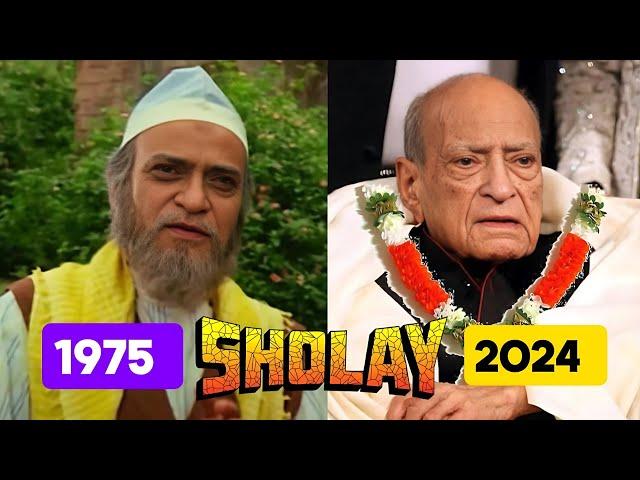 Sholay Cast Then (1975) & Now (2024): Ages, Roles, and Transformations!