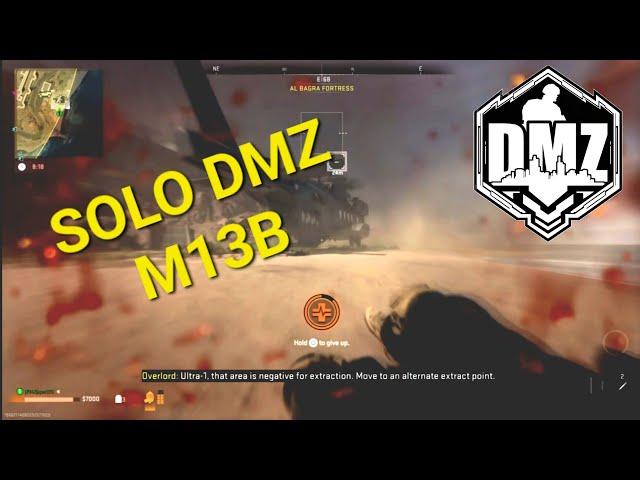 Lucky Exfil with M13B, Solo chemist DMZ