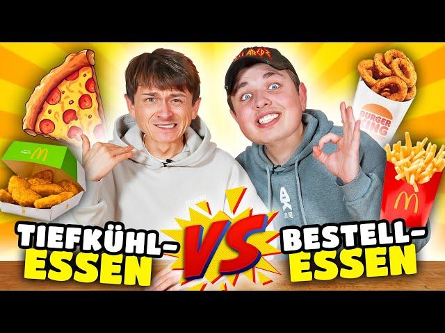 Tiefkühl-ESSEN vs. Bestell-ESSEN  mit Smiley