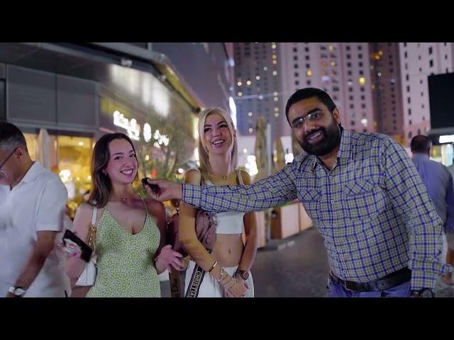 Dubai Night Life Walking Tour in JBR - Bohat Alaa Tourist Spot ( Jumeriah Beach Residence)