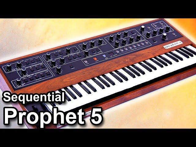 Sequential Circuits PROPHET 5 synthesizer - sounds & presets【SYNTH DEMO】