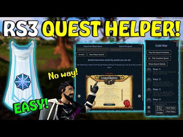 This Will Change RuneScape 3! - Quest Helper!