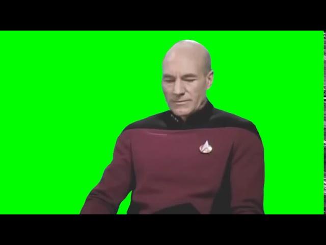 Picard's Epic Facepalm Green Screen Footage