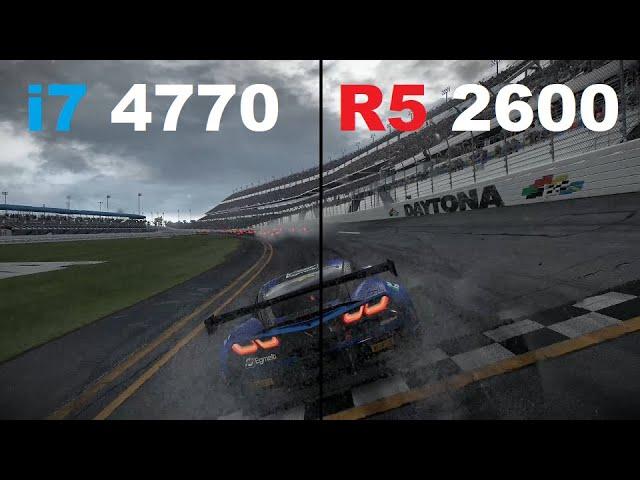 RYZEN 5 2600 vs i7 4770