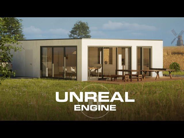 Modern Field House (Unreal Engine 5 Architectural Visualization)