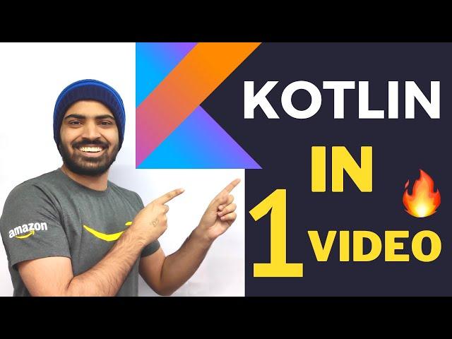 Learn Kotlin in 1 hour| Kotlin Tutorial for Beginners | Kotlin for AndroidBeginner Friendly Course