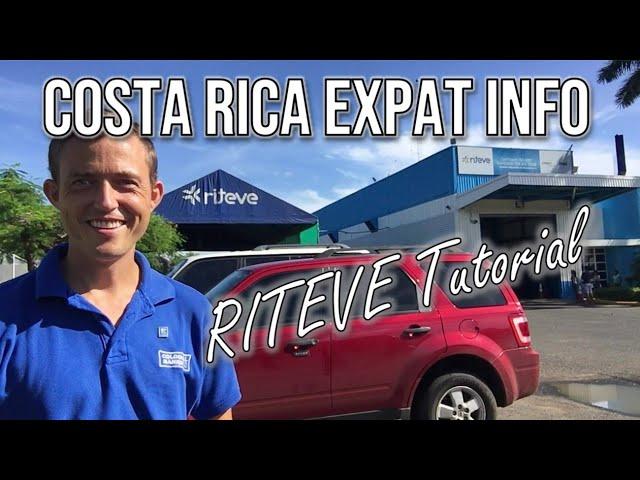 Costa Rica Expat Info #16: RITEVE Tutorial - Do RITEVE Yourself