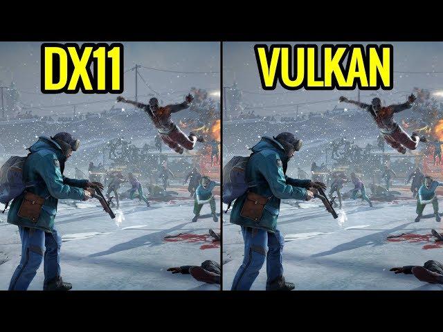 World War Z - PC comparison - DX11 vs Vulkan