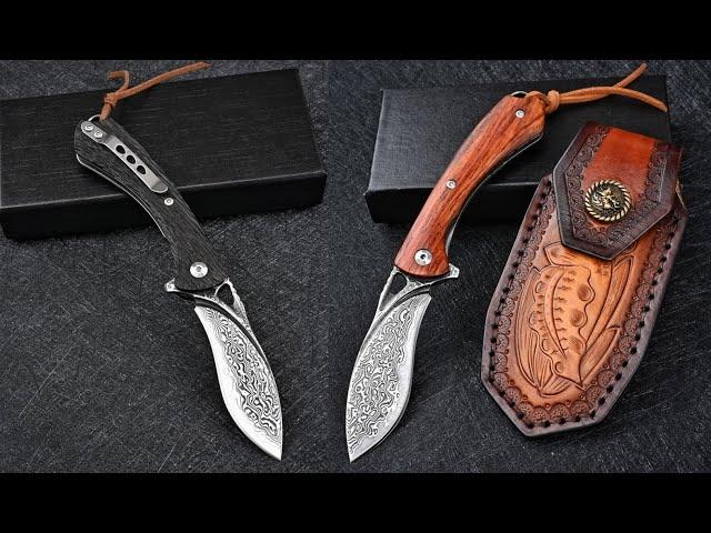 8 Складной нож с Алиэкспресс Folding knife Лучшие товары для рыбалки с Aliexpress Крутые Ножи 2022