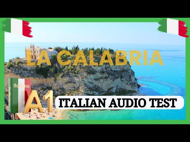 A1 Italian Listening Practice & Solutions:Calabria Region (Learn Italian by Listening for Beginners)