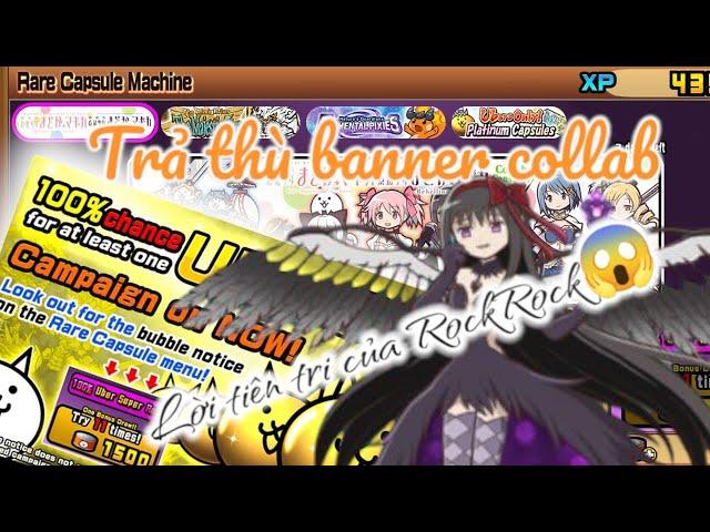 Phục thù collab madoka với 1500catfoodVà lời tiên tri~Pukachi The battle cats