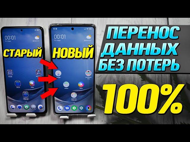 Как перенести все данные со старого телефона на новый без потерь 100%. Самый правильный способ.