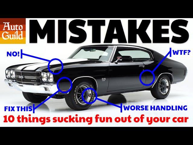 10 Mistakes Classic Car Owners Make