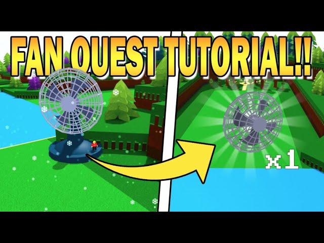 HOW to get the FAN!! | Build a Boat for Treasure ROBLOX