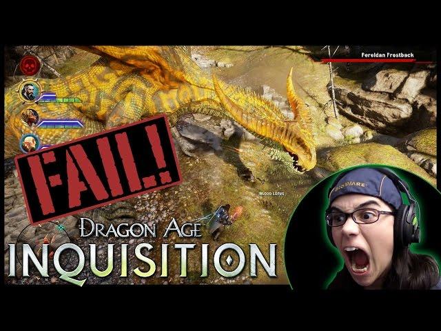 Dragon Age Inquisition Highlights: Dragon! Fail! Bad!