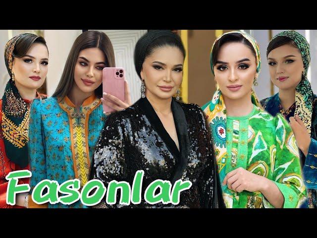 Gündelik vcerniy turkmen moda koynek fasonlar 2024 / Women dress / owadanja instagram fasonlar