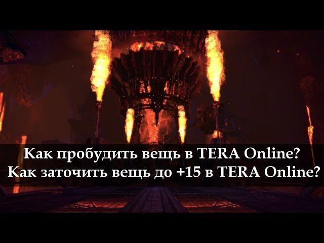 Пробуждение вещей ТЕРА/Заточка вещей до +15 в Tera online Гайд