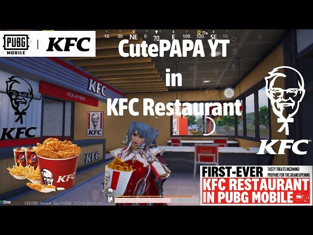 PUBG MOBILE | CutePAPA in KFC Restaurant #PUBGMOBILE #PUBGMNextStarProgram #PUBGMxKFC  #kfc