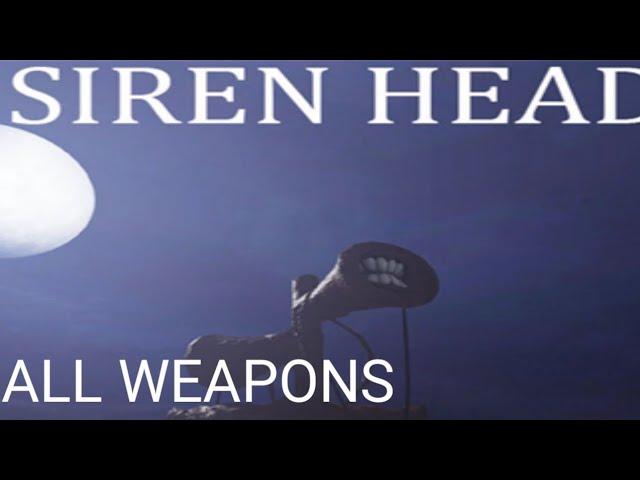 Roblox Siren Head Rebirth All Weapons