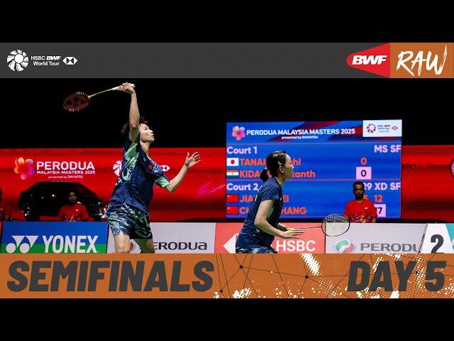 PERODUA Malaysia Masters 2025 | Day 5 | Court 2 | Semifinals | Session 1
