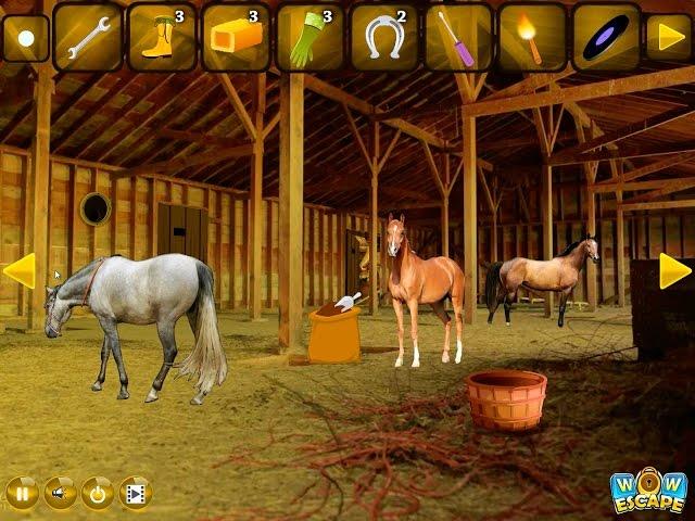 Horse Barn Escape -- Walkthrough