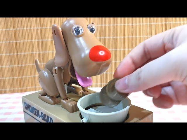 My Dog Piggy Bank | Robotic Munching Coin Money Box